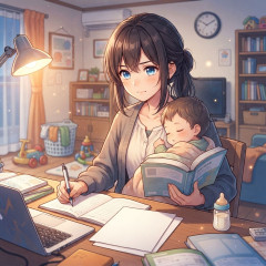 家事育児仕事しながらの資格の勉強