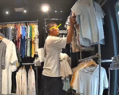 【動画】商品盗み放題されている守口市の古着屋さん(´･_･`)