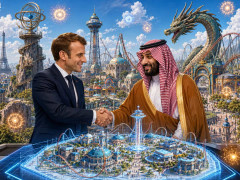 仏サウジ首脳が「ドラゴンボール」テーマパーク建設で合意