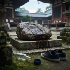 薬師寺の国宝「仏足石」に液体かけた疑い…自称“台湾のタレント”の女逮捕 台湾メディアは芸能人「ウーション」と推定