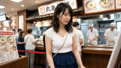 【これは草】丸亀製麺にてケンモおじ現る‥‥店員「お会計ご一緒で？」おじ「はい」客「え？」→