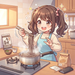 【うわぁ…】地域限定の麺を使い、知り合い親子にヤキソバをごちそうした。知り合いが『ウスターソースでヤキソバ作ってるの？』と、聞いてきたので｢うん！｣と答えた