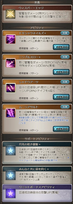 【グラブル】闇SSRターニャが本日最終！奥義に全回避1回が追加、回避時に1アビ,ターン終了時に2アビが発動など