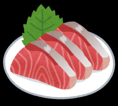 刺身についてるシソって食べるの？