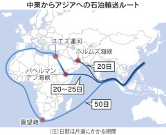 【速報】ホルムズ海峡、喜望峰経由で大迂回→大航海時代の再演と化したｗｗｗコスト倍増問題
