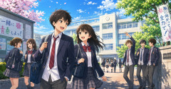 【悲報】中国人「日本のアニメのような学校生活に憧れる⋯中国だと1日勉強漬けだよ！！！！」