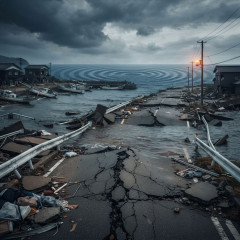 【速報】太平洋でクソデカ地震。ヤバイ。