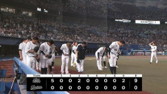 8月25日　ロッテ０－９ソフトバンク　先発吉川が4回7失点…打線は手も足も出ず僅か3安打の完封負けで連勝ストップ