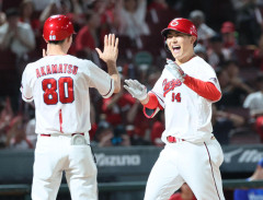 カープ佐藤啓プロ1号から6点差〝大逆転〟勝利！大盛決勝打＆4安打！秋山ライトゴロ！菊池マルチ！床田5勝目！岡本遠藤0封！森浦17S締め！2連勝で3位と2.5G差！【広島8-7DeNA/試合結果】
