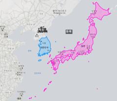 【衝撃】韓国人「日本の国土、細長いから騙されてた」