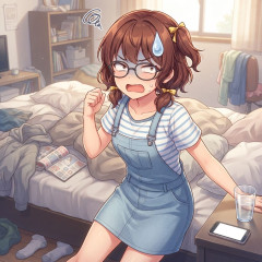 【りくりゅう】（i）「ベッドに連れて行ってるみたいでキモい！」