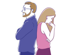 妻が感情を話さないでモヤモヤする。私には愛情があるというが、できれば早く離婚してスッキリしたい。