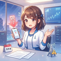 楽天G株が軟調、KDDIローミング「9月末終了」で通信品質に不安の声 1075万回線で運営は黒字