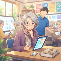 高齢化社会にデジタル化は本当に大丈夫なのか