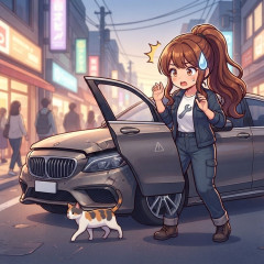 バカが作ったベンツ。バンパーの下をネコが通るとドアがものすごい勢いで開いて破損保証なしの車カス
