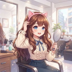 生え際から頭頂部までの高さがある方