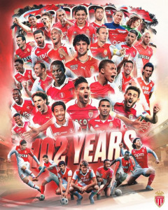 ◆画像◆モナコ102周年画像に南野タキがアンリ・ガジャルド・モリエンテス・ジュリ・ハメスらとともに…なお弥生ヘアー