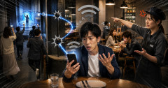 【悲報】スマホ注文の店なのに店内が圏外→店員「Wi-Fiありますから！」と逆ギレして見せた場所がヤバすぎるｗｗｗｗｗｗ