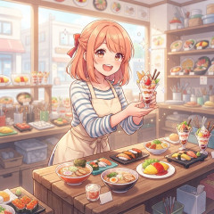 食品サンプル好き集合