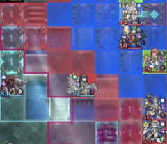 【FEH】Xで見たけど決闘は初手にこの配置決めたらほぼ勝ちです🥲