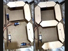 木の板が1枚ずつ起き上がって数字になる自作の表示器「結局ぜんぶ1と0なんだよ」【海外の反応】