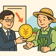 消費減税、中小零細農家へ給付金 売上高に応じ減収穴埋め   |  マジで誰か教えて