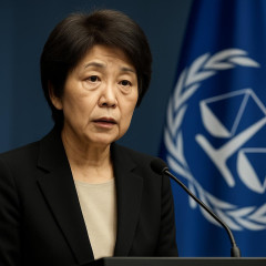 ICC赤根所長「強い国に従う空気、日本にも…」 米制裁めぐり懸念