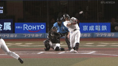 山口航輝、弾丸サヨナラホームラン！ 大松＆アジャに並ぶ24号