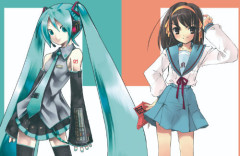 【！？】初音ミクと涼宮ハルヒのスペシャルコラボが決定！世界を盛り上げるための新プロジェクトらしいぞ！！