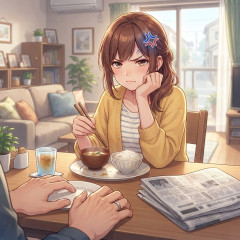 旦那の怒ってるアピールは、どんなの？