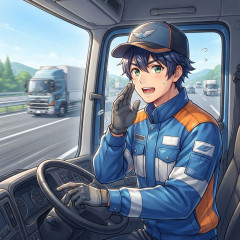 大型トラックドライバー、高速道路で突然追い越し車線に出てくる理由を語る