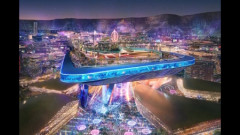 【動画】サウジアラビアの新F1サーキット「キディヤ」建設中、高さ70mの第1コーナーが形になり始めてる