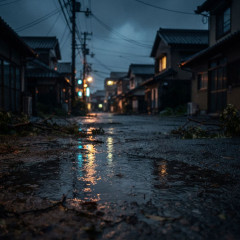 能登、また災害,今度は環状降水帯で大雨梁