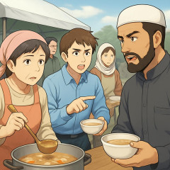 「炊き出しの豚汁にイスラム教徒が苦情」…日本でまた災害に乗じた「外国人攻撃」