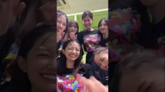 雨の神宮ライブ後の五百城茉央 小川彩 中西アルノ 川﨑桜 奥田いろは 井上和 260822