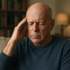 ブルース・ウィリス、認知症により「ハリウッド俳優だったことも忘れる」 妻も見逃した初期のサイン、40代から増える「FTD」   #芸能