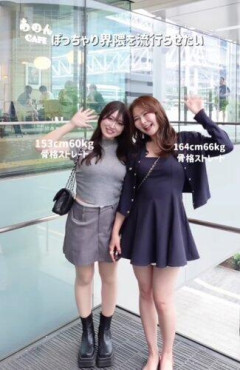 【朗報】女子さん「ぽっちゃり界隈を流行らせたい（ﾊﾟｼｬｯ📸）」ｗｗｗｗｗｗｗｗｗｗ
