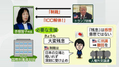 ICC赤根所長、トランプ政権の制裁発表後初の会見　政府は撤回など求めず「みんな怖くて言えない」自民議員から本音も