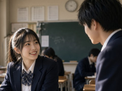 【悲報】男子高生、オカズにしたJK(クラスメイト)に「ありがとう」と言ってしまうｗｗｗ