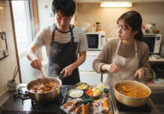 韓国人「日本と韓国のカレーの違いを比較した結果がこちらです‥」→「この違いは考えさせられる‥（ﾌﾞﾙﾌﾞﾙ」