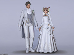 【FF14】エタバンするなら今！新生記念セールで「エタバン腕輪が30%オフ」！課金プランでは二人乗りのチョコボマウントやドレス、ヴェール、抱き合うエモが貰える！