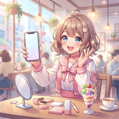 【加工アプリ】どっちが盛れる？【ノーマルカメラ】