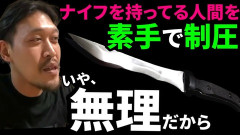 プロの格闘家よりナイフ持った素人の方が強い←これ嘘だよな
