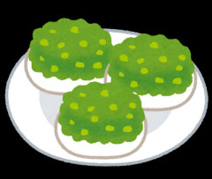 【画像】今から「ずんだ餅」食うわwーwーw