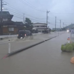 能登、また災害,今度は環状降水帯で大雨🥺