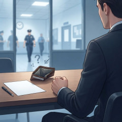 コンジョ「強盗に襲われて200万奪われました…」→嘘だと判明して逮捕