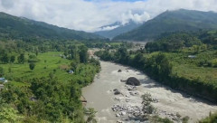 【動画】ネパールの鉄砲水（山津波）