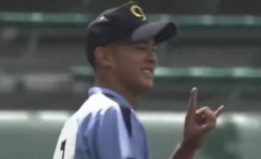 高岡第一・前田侑大、早大相手に2回無失点MAX153キロ！