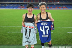 【朗報】三井寺さん、キングカズとユニフォーム交換ｗｗｗｗ