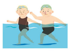 ダイエットにはプールで歩く方が効果的かな？